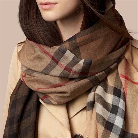 burberry lightweight cashmere silk scarf scotland|Burberry check wool cashmere scarf.